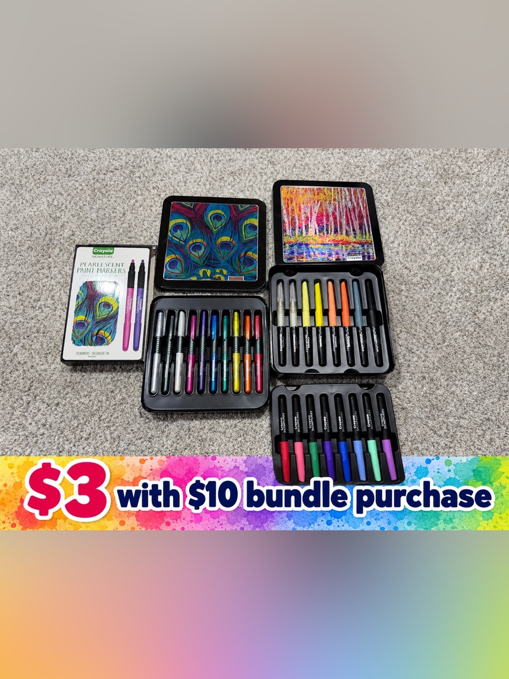 Crayola Colorful Markers - 20 Markers